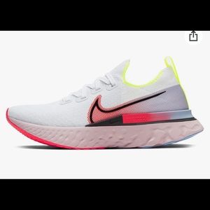 Nike react infinity flyknit size 10